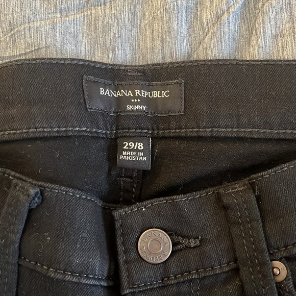 Banana Republic Black Jeans - Picture 2 of 6